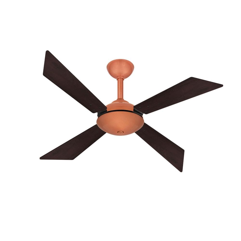 Ventilador Teto Econômico Sala Tech Cobre 4 Pás Ventax 110V