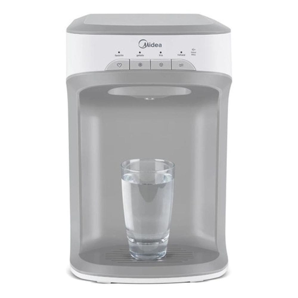 Purificador Midea: Dispenser amplo, múltiplas temperaturas