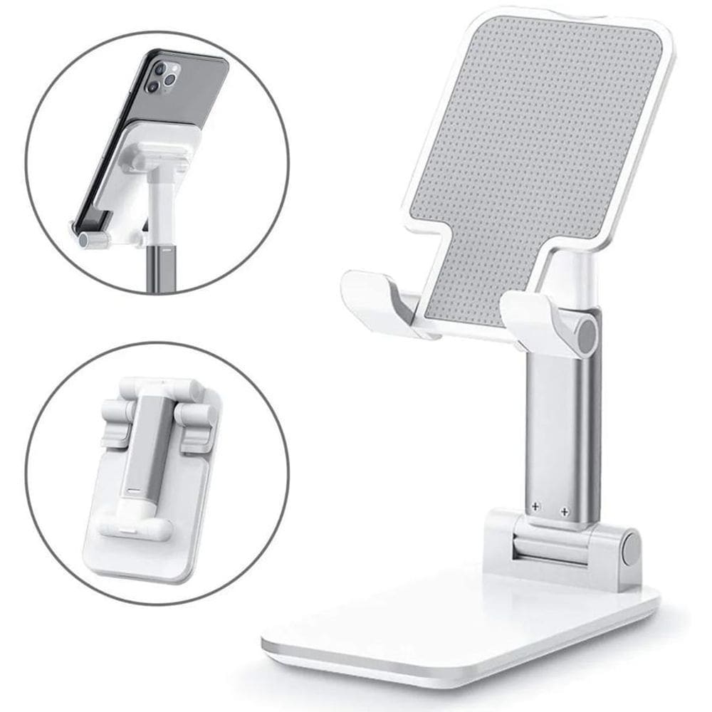 Suporte Retrátil Ajustável Celular Tablet
