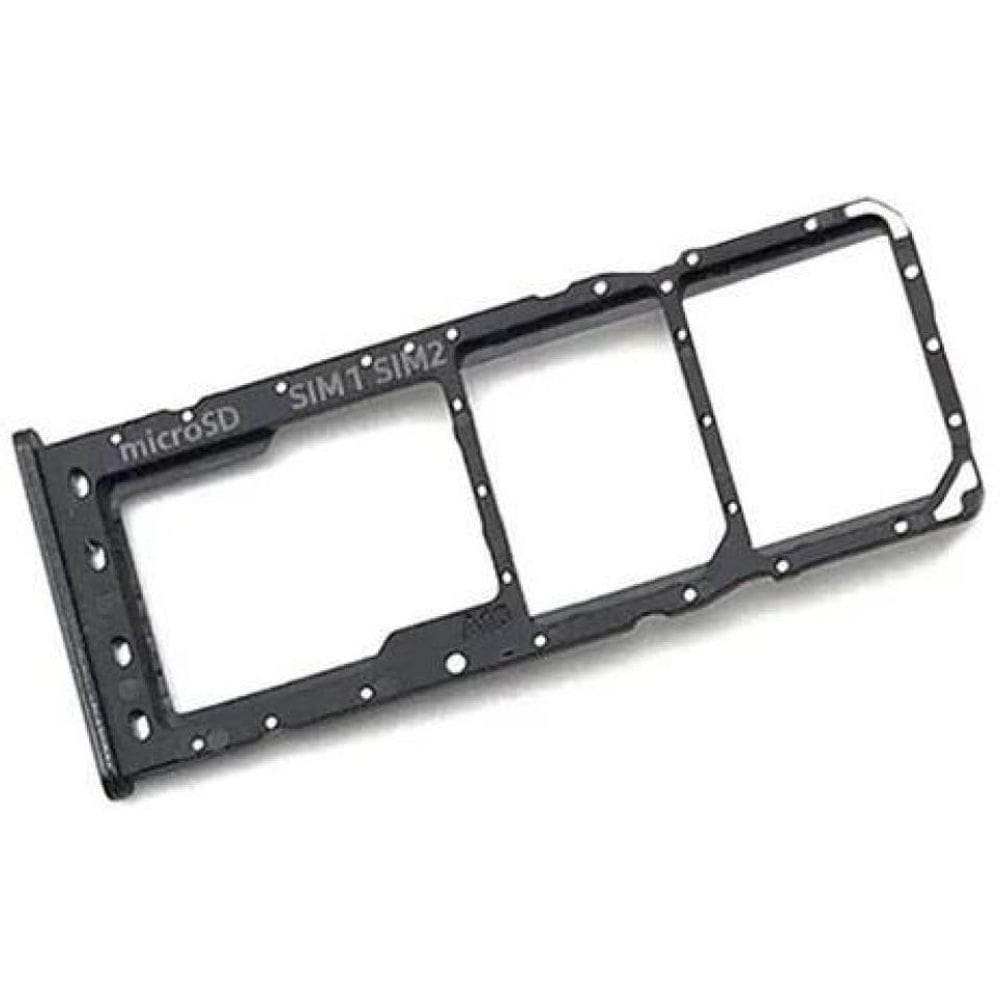 Gaveta De Chip Bandeja Para Celular A20S A207 - Preta