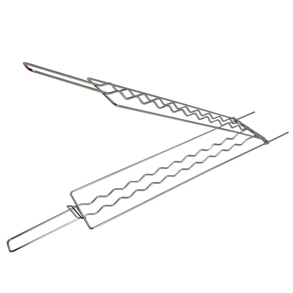Grelha Inox P/ Linguica 12x48cm Ga115 Grilazer