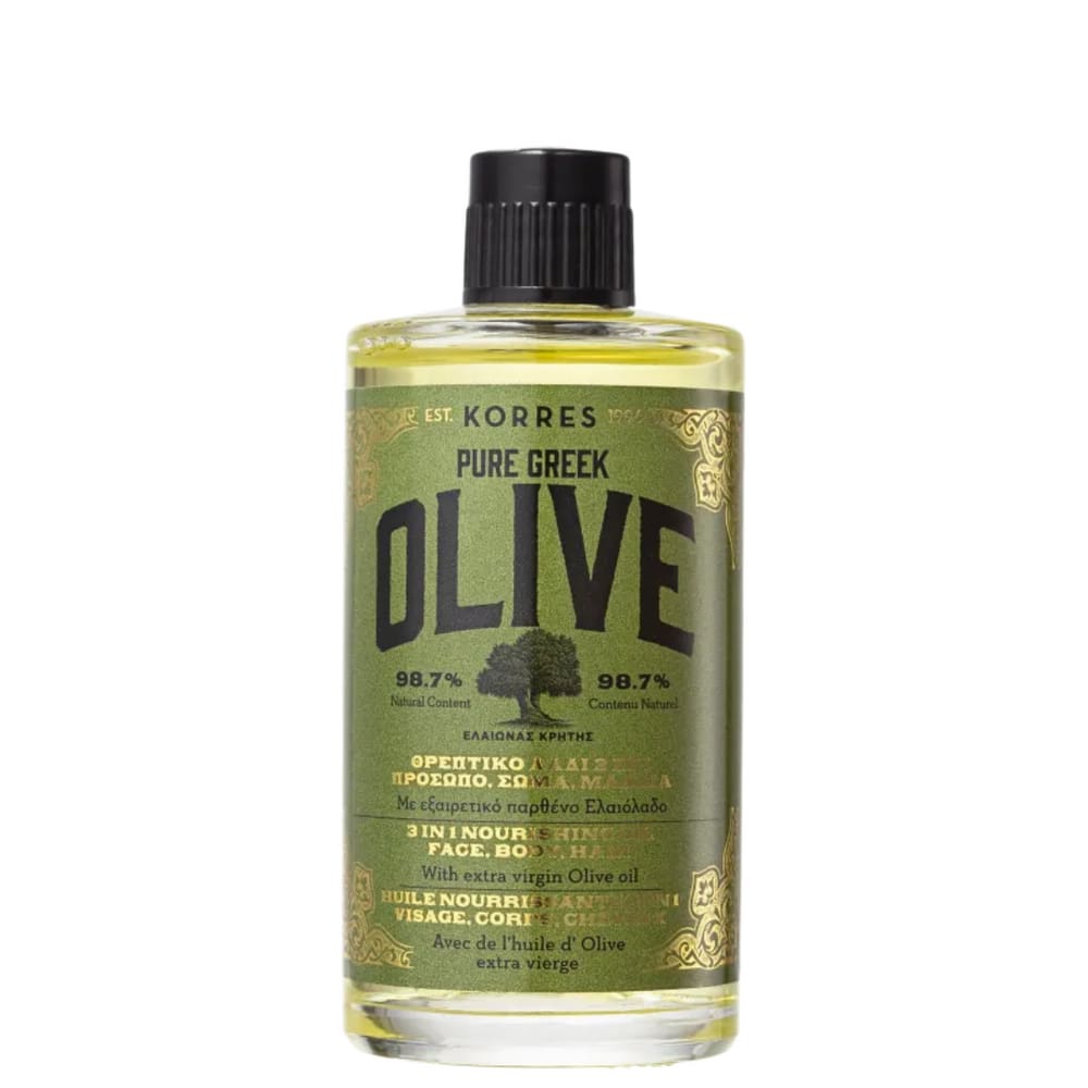 Korres Pure Greek Olive 3 em 1 - Óleo Multifuncional 100ml