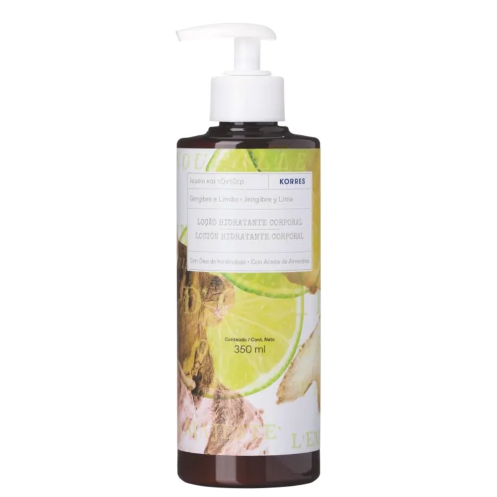 Korres Gengibre e Limão - Creme Hidratante Corporal 350ml