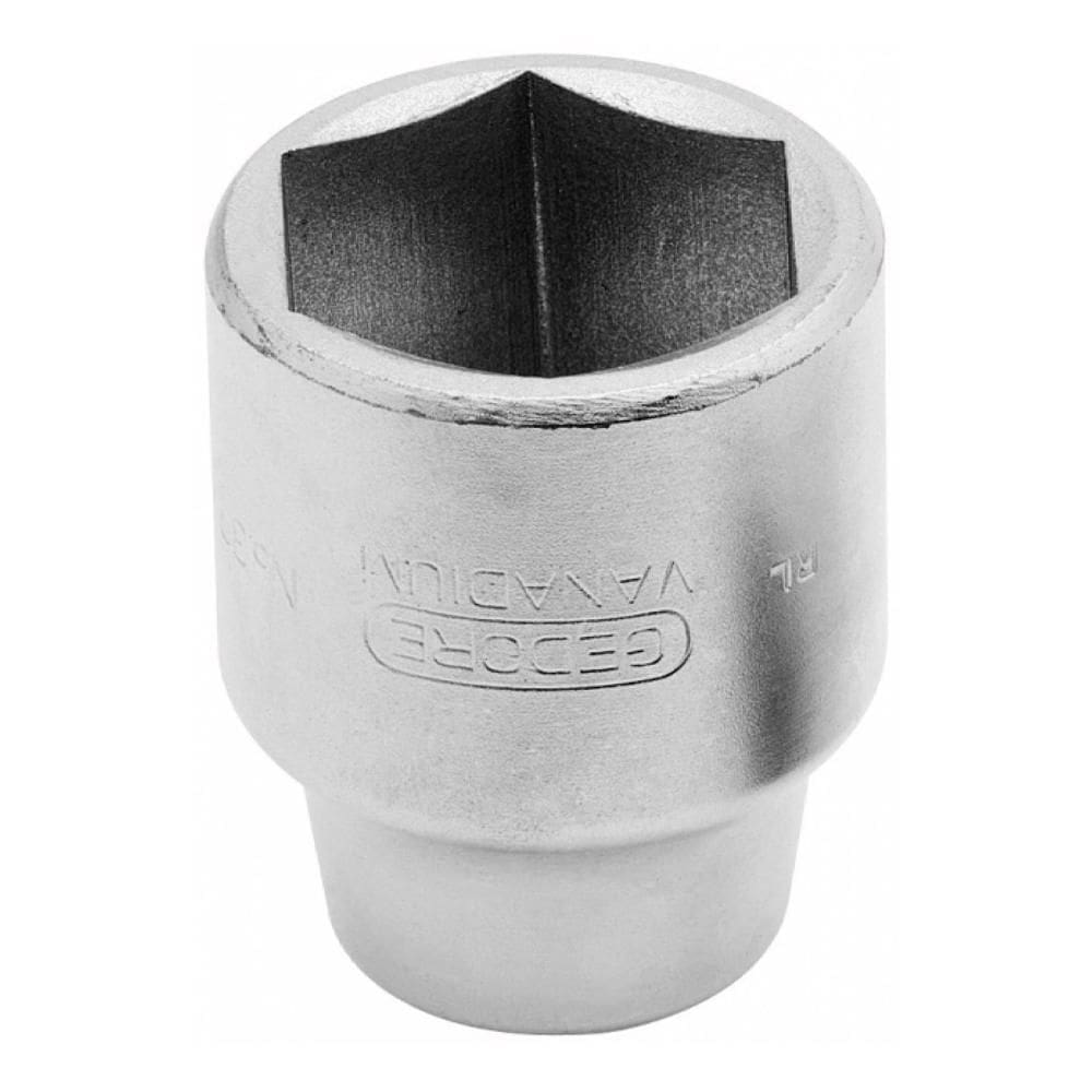 Soquete Sextavado Curto 29mm Encaixe de 3/4” - Gedore 017406