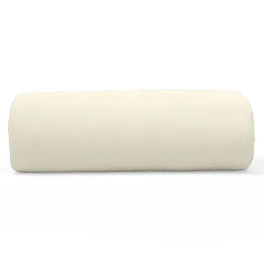 Lençol Buettner Queen Malha 100% Algodão Basic Liso Com Elástico Pérola