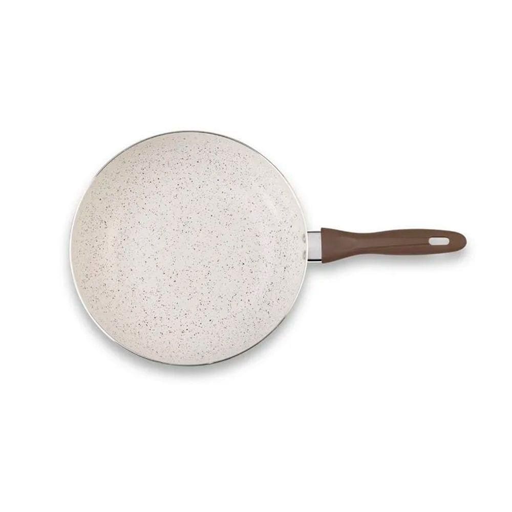 Tapioqueira Panquequeira Brinox 22cm Ceramic Life Indução Vanilla