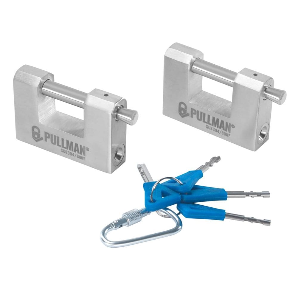 Cadeado PULLMAN Heavy Duty Keyed Alike 60 mm de alta segurança (2)