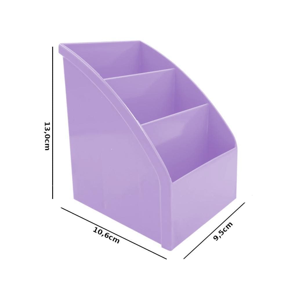 Porta Objeto Organizador Maxcril Lilás Pastel