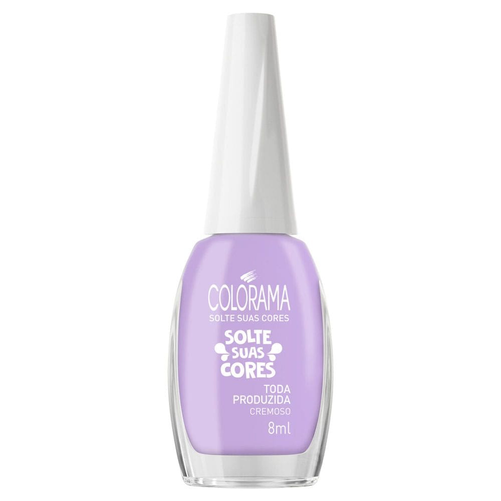 Esmalte Colorama Solte Suas Cores Cor Toda Produzida Cremoso 8ml