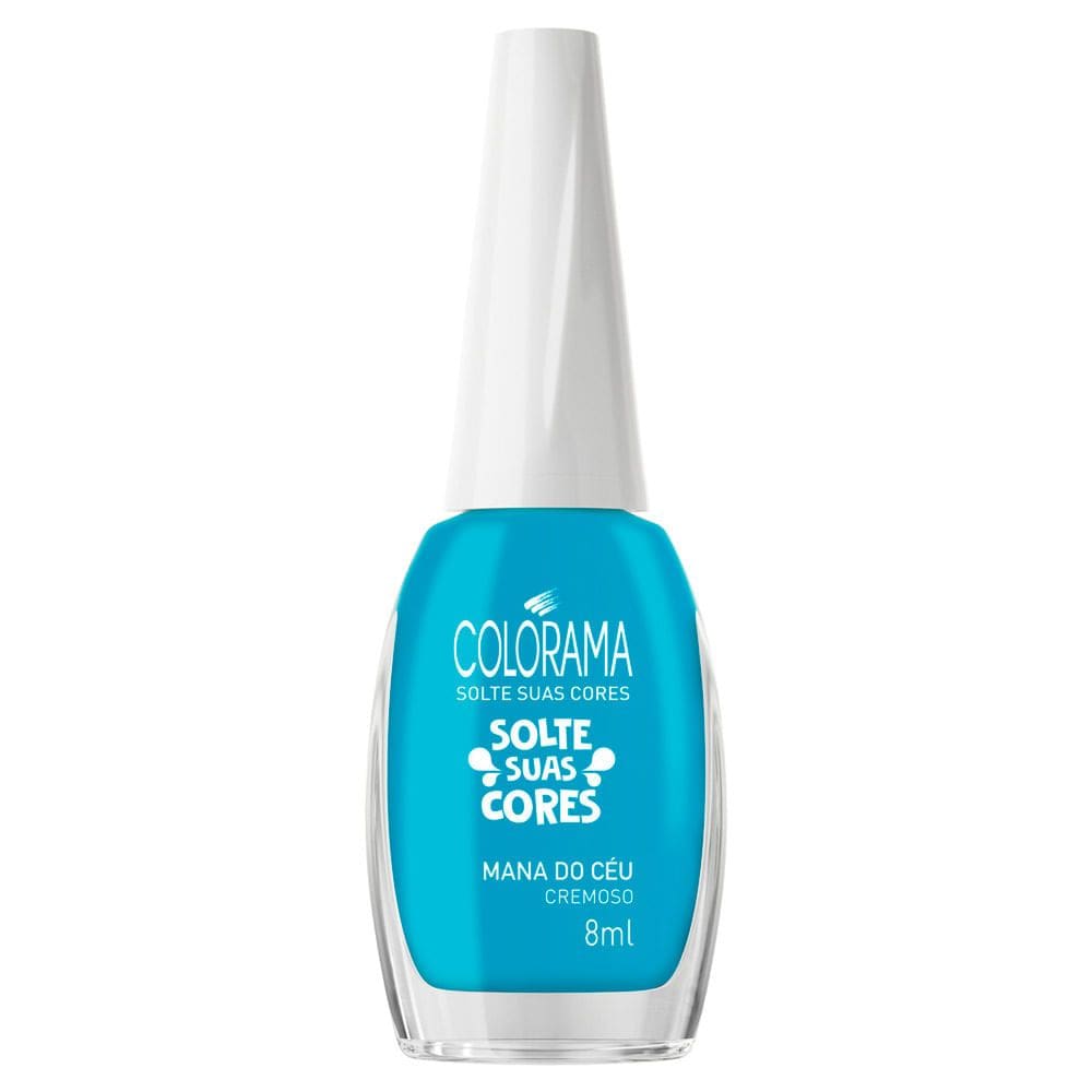 Esmalte Colorama Solte Suas Cores Cor Mana do Céu Cremoso 8ml