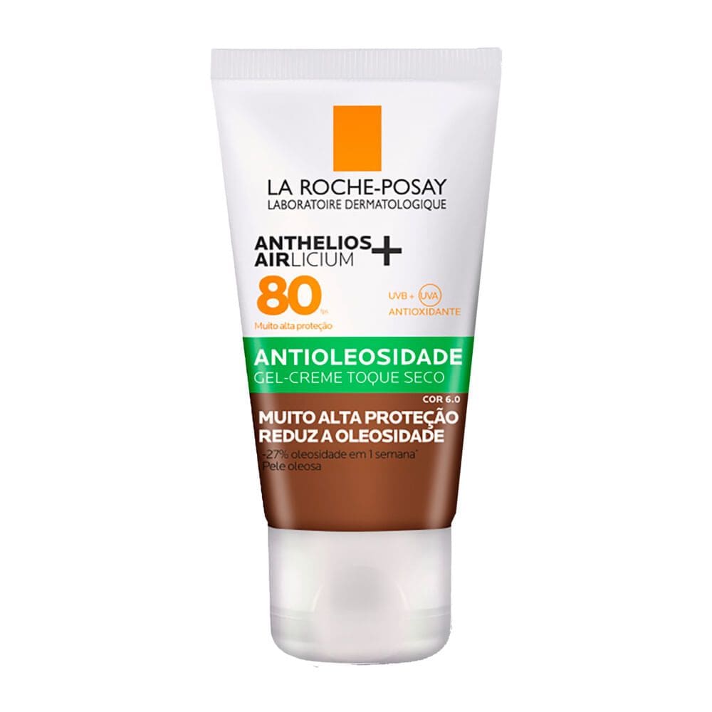 Protetor Solar Anthelios Airlicium+ FPS80 Antioleosidade Cor 6.0 40g