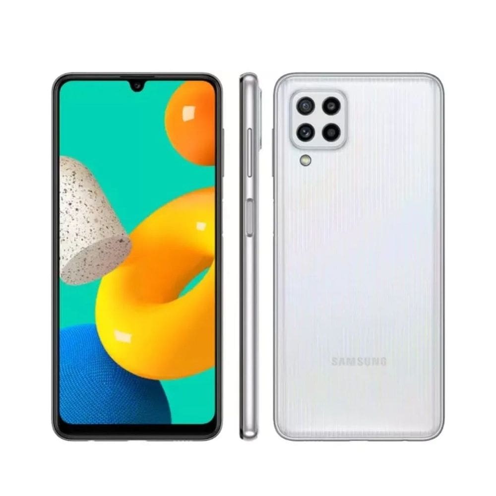 Usado: Samsung M32 128 GB Branco - Muito Bom