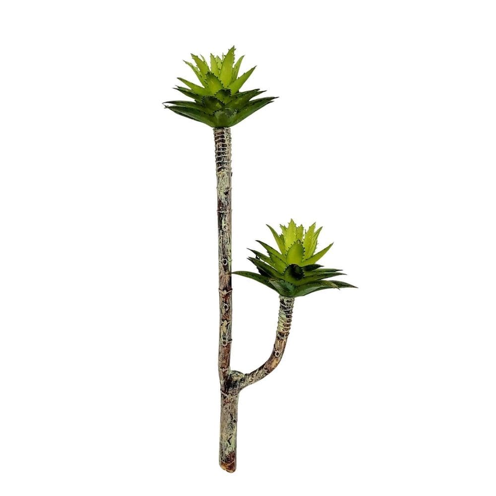 Planta Suculenta Verde 28X15X9Cm Planta Artificial