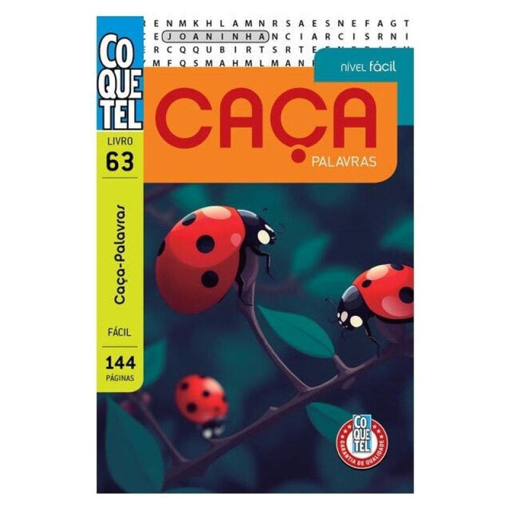 Livro Coquetel Caça-Palavras 63