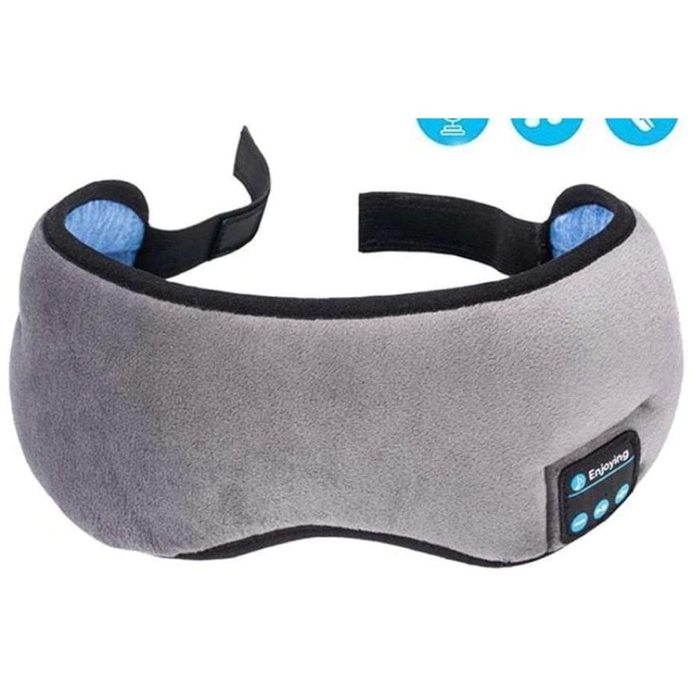 Tapa Olho Máscara Dormir Fone De Ouvido Bluetooth