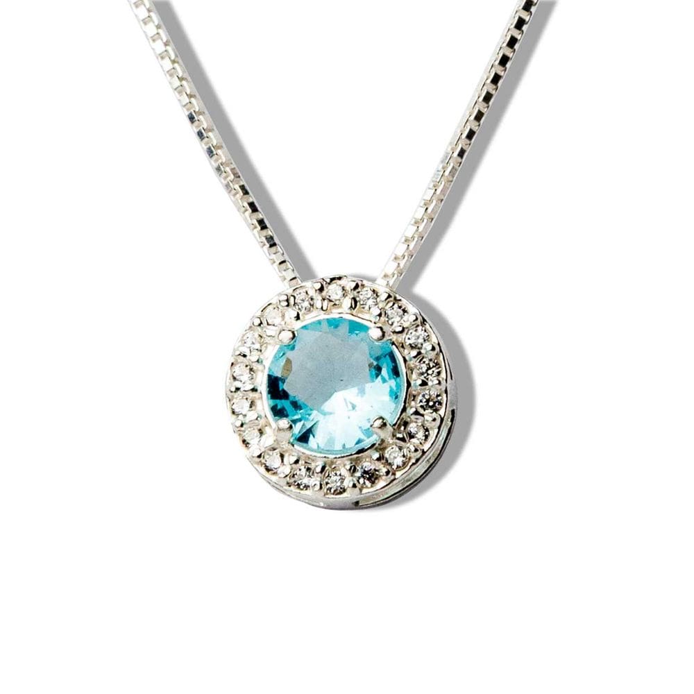 Conjunto Fino Nlux Brilhante Topázio Zircônia na Prata 925