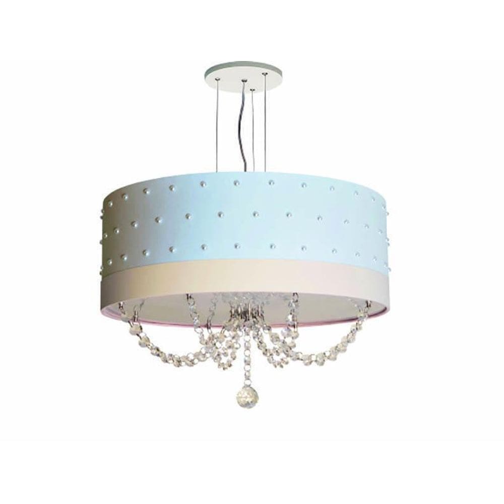 Pendente Pérolas 30X15 - Quarto De Menina Azul