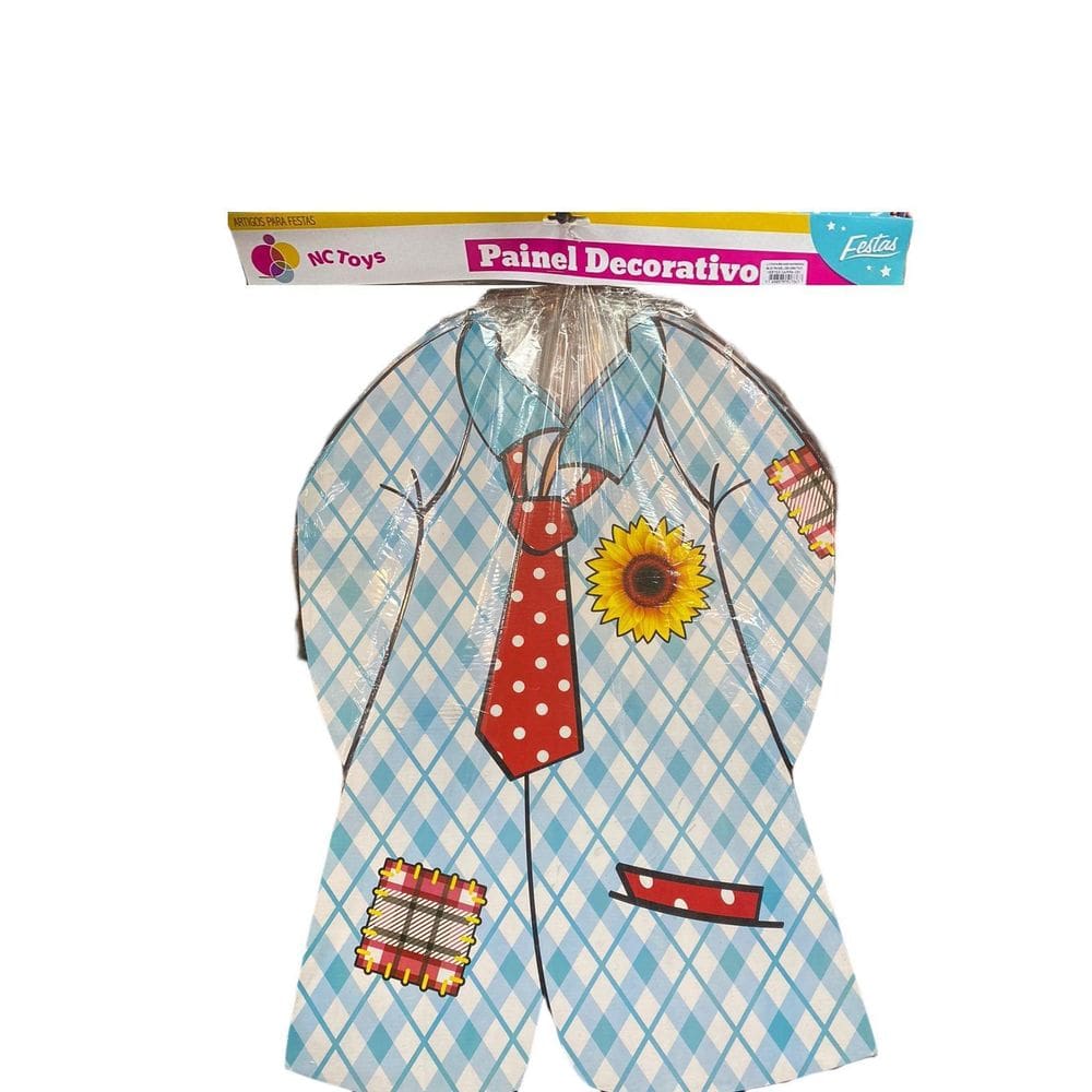 Painel Decorativo Paletó Caipira Para Fotos Festa Junina 1Un