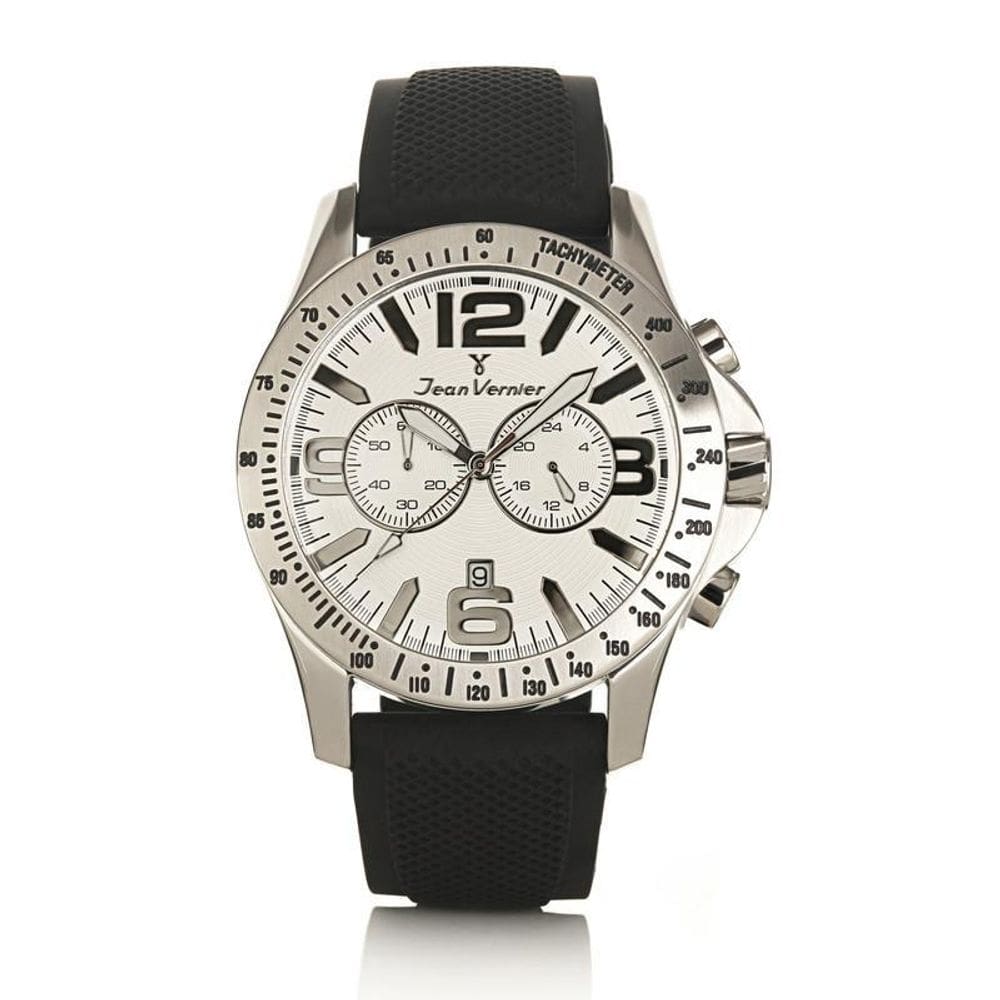 Relógio De Pulso Jean Vernier Masculino Cronógrafo Jv62832