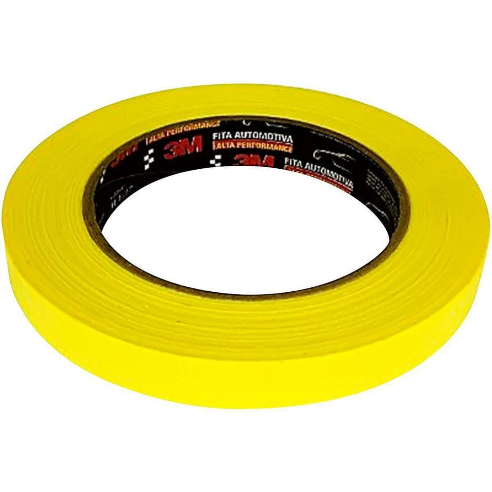 Fita Crepe Amarela 18X40 3M