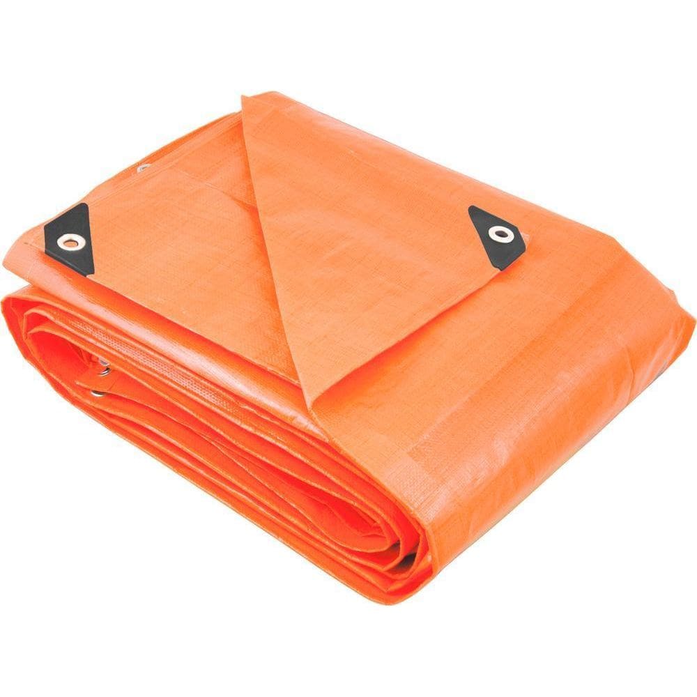 Lona Polietileno 3X3M Laranja 200 Micras Reforçada - Vonder