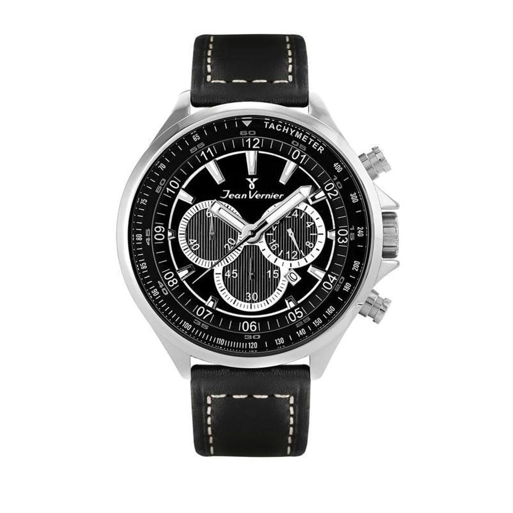 Relógio De Pulso Jean Vernier Cronógrafo Jv1372