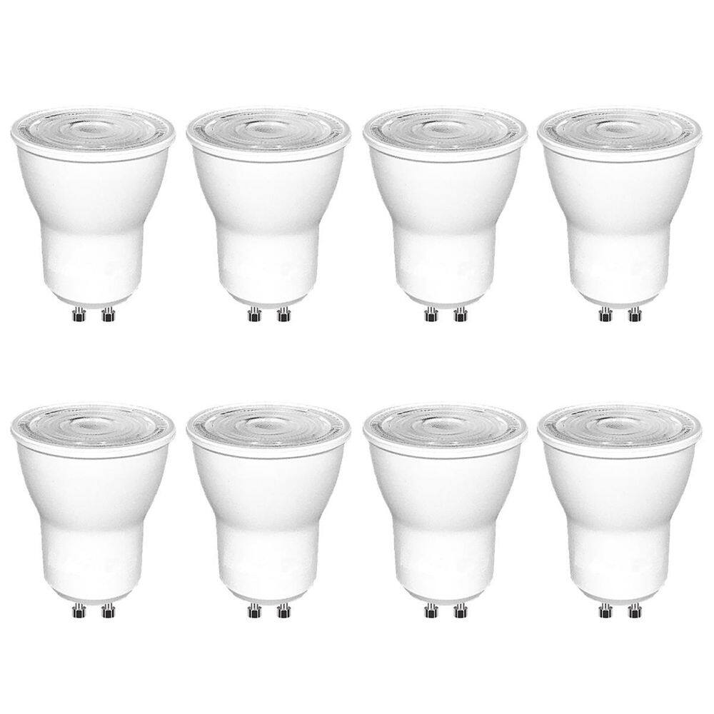 Kit 8 Lampada Led 3W Branco Quente Mini Dicroica Mr11 Gu10