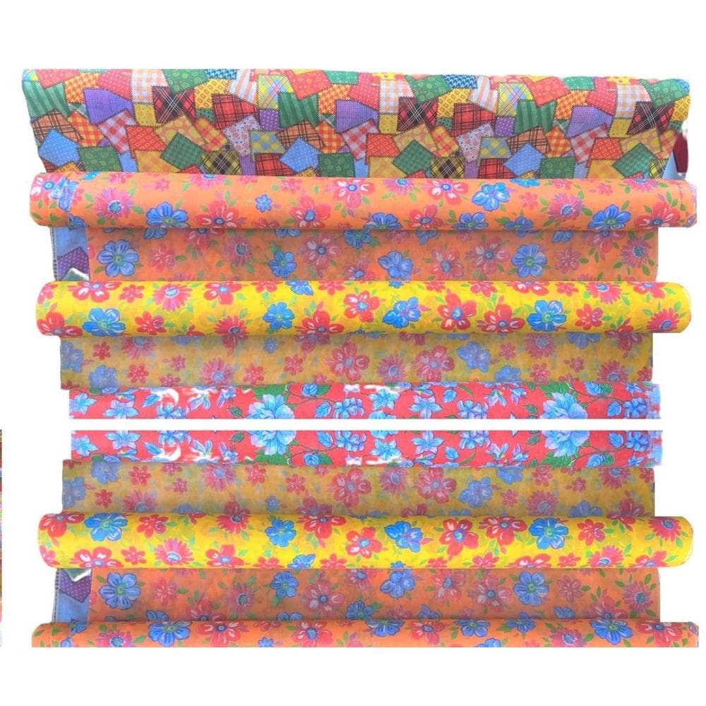 Kit 5 Metros Tnt Festa Junina Decoração Mesa Painel Colorido