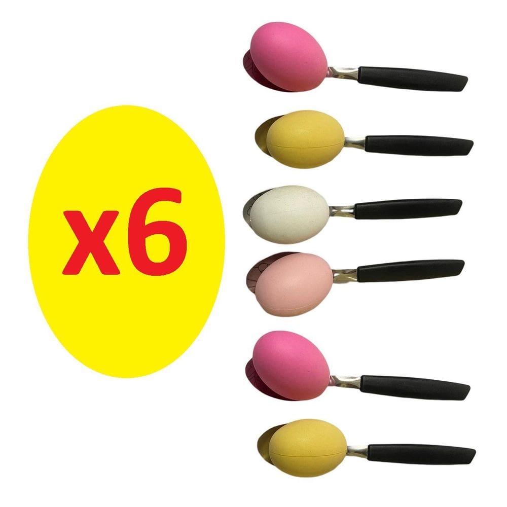 Kit 6 Un Brincadeira Corrida Equilíbrio Colher E Ovo Arraia