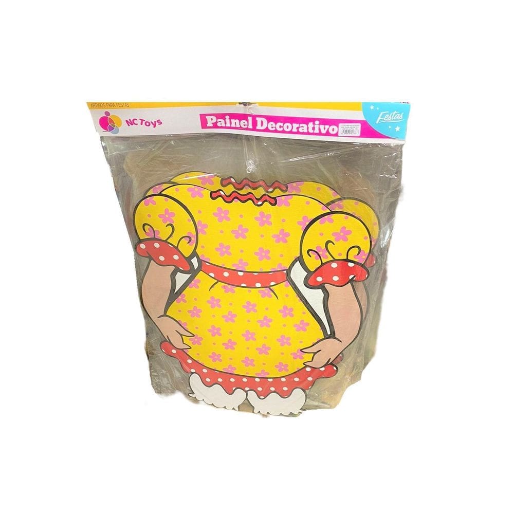 Painel Decorativo Vestido Caipira - Festa Junina - Com 01 Un