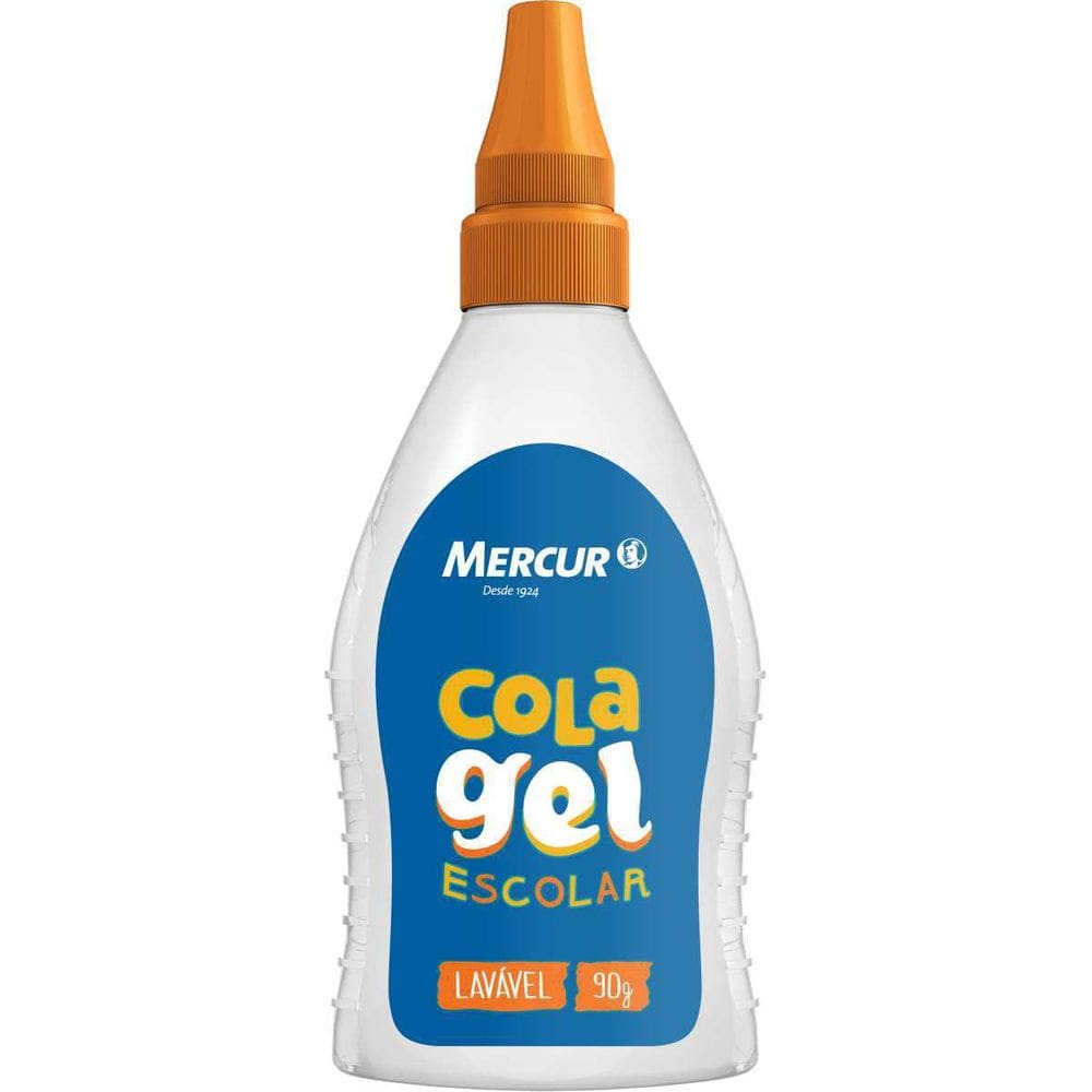 Cola Escolar Gel Transparente 90G