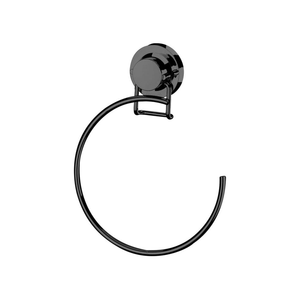 Toalheiro duplo aço carbono cobre rosé gold