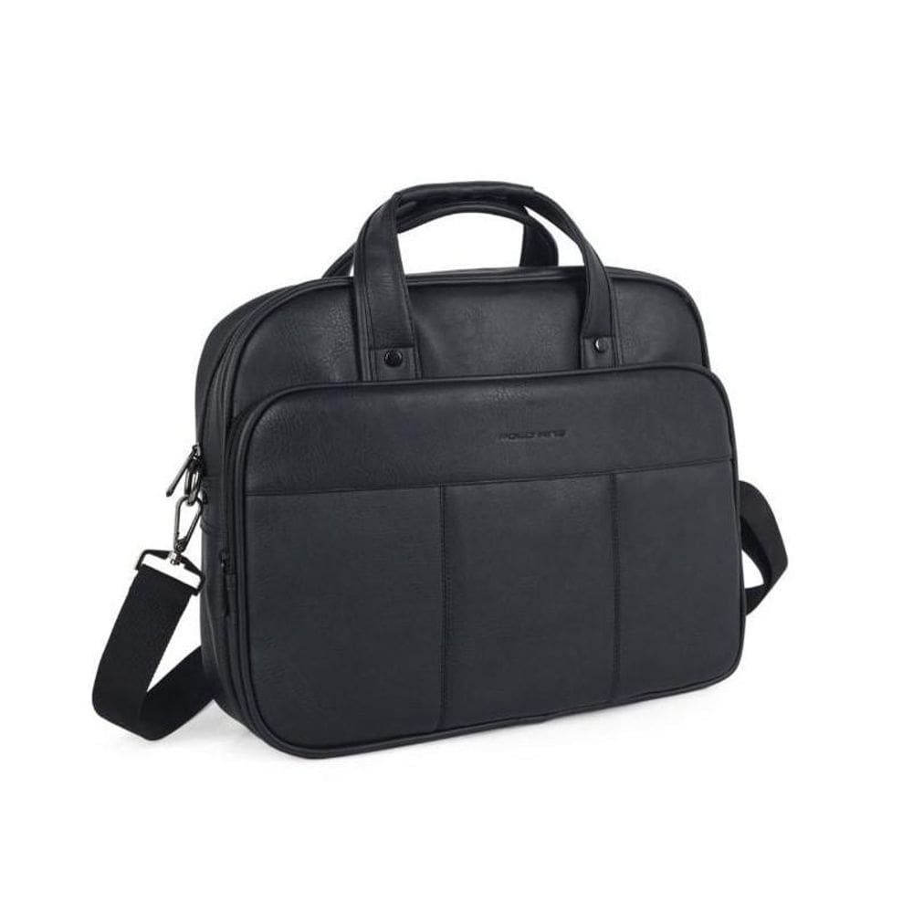 Pasta Executiva Notebook Masculina Polo King Ex20041Pk Preta