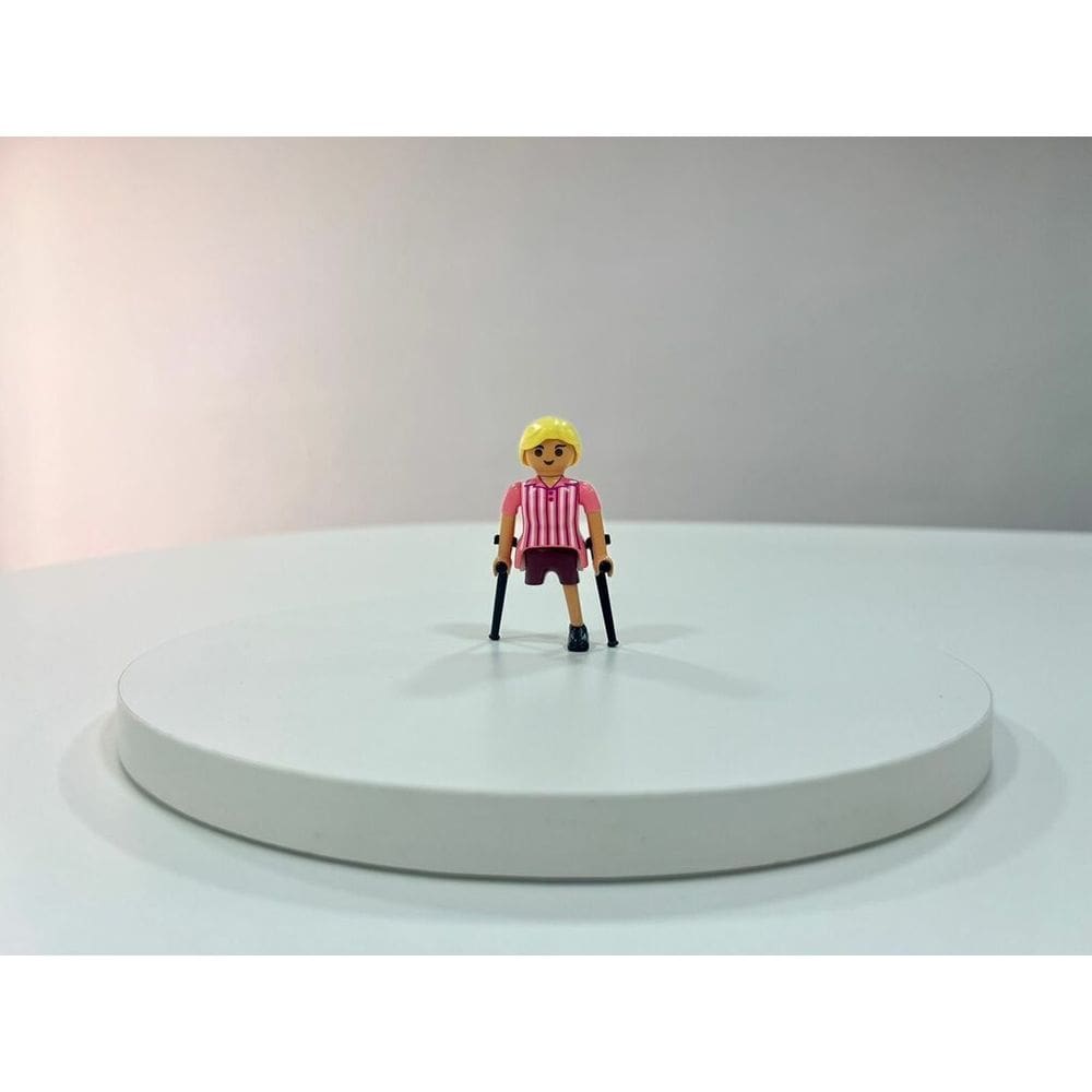 Boneco Playmobil Deficiente Físico - Bonecos para Constelação Familiar