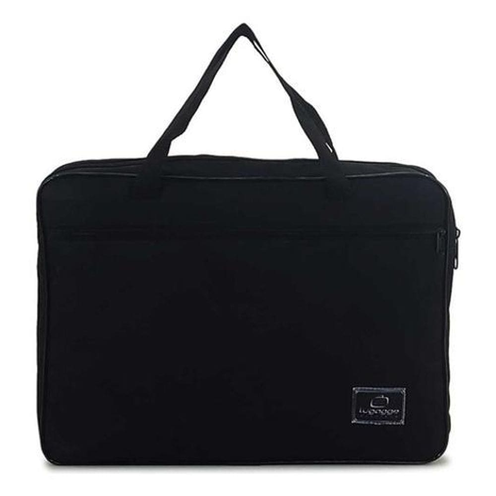 10 Bolsa Maleta Porta Documento Catalogo Pasta De Mao Preto