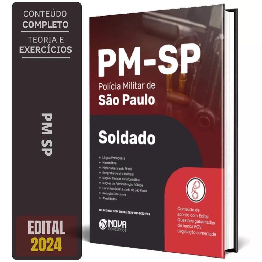 Apostila Pm Sp 2024 - Soldado