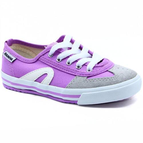 Tênis Rainha VL 2500 Infantil Lilás Ponto