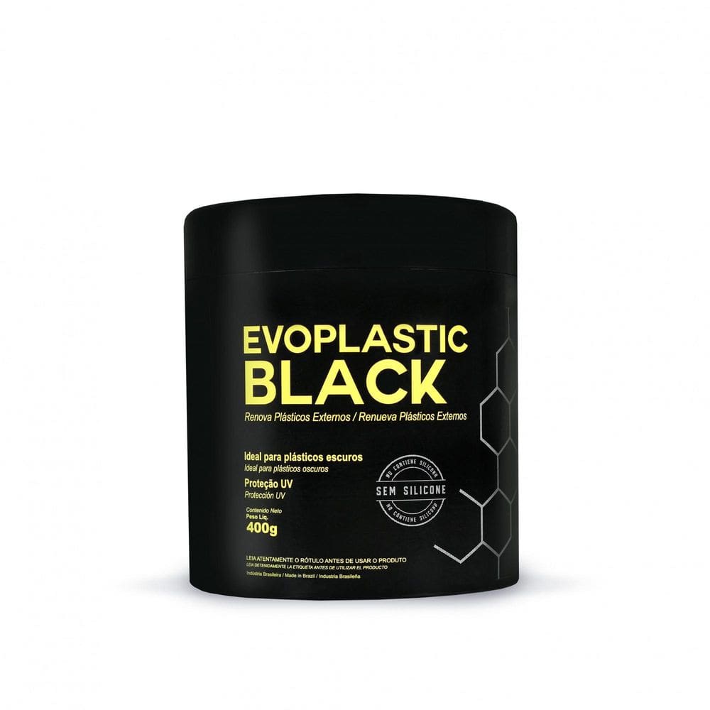 Evoplastic Black Renova Plásticos Externos 400G Evox