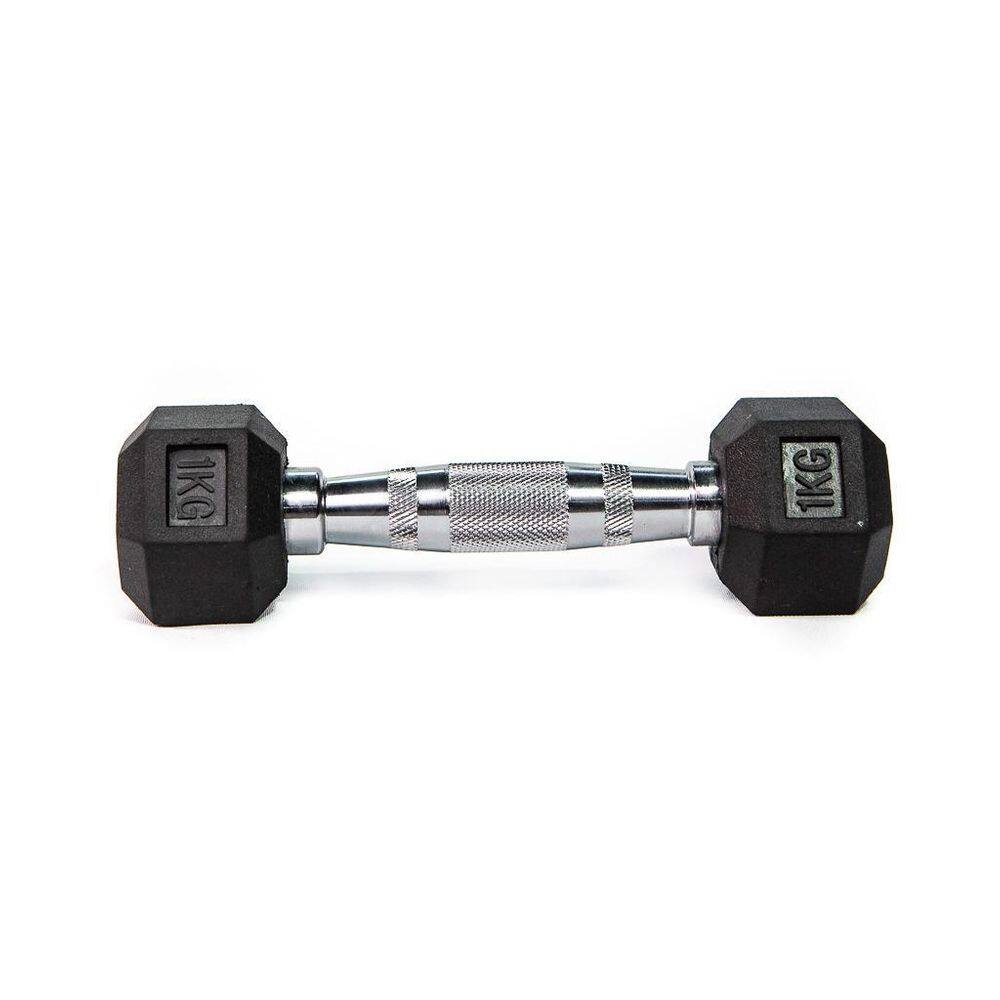 Halter Sextavado Emborrachado 1Kg