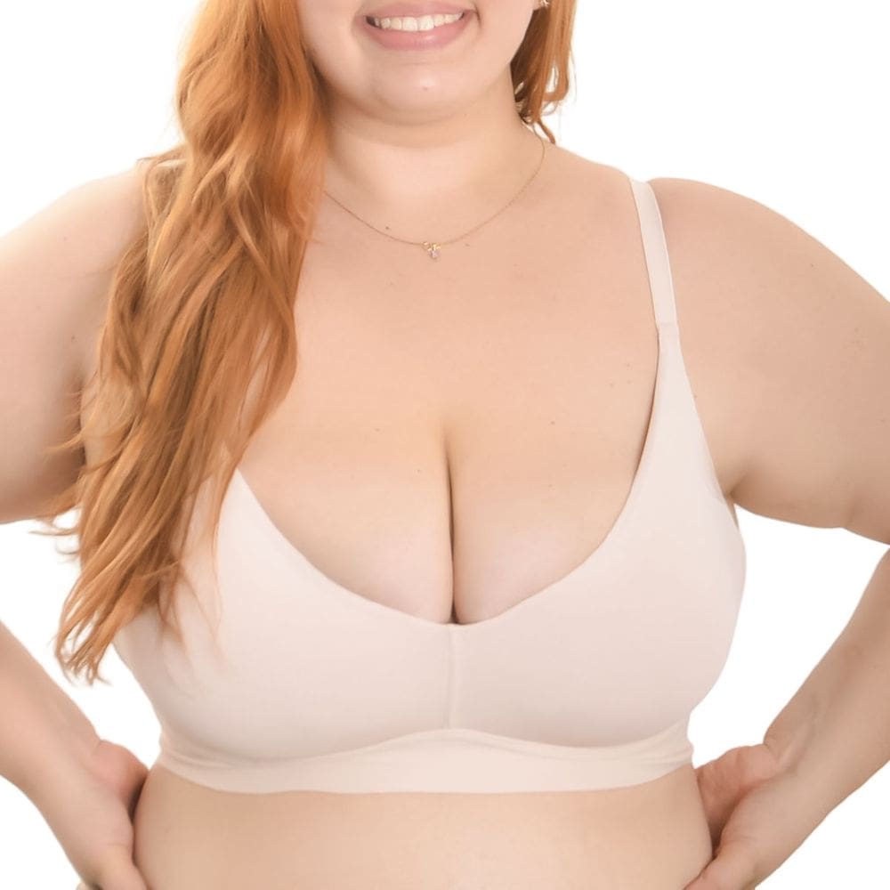 Sutiã Plus Size Triângulo Sem Bojo e Sem aro Liebe