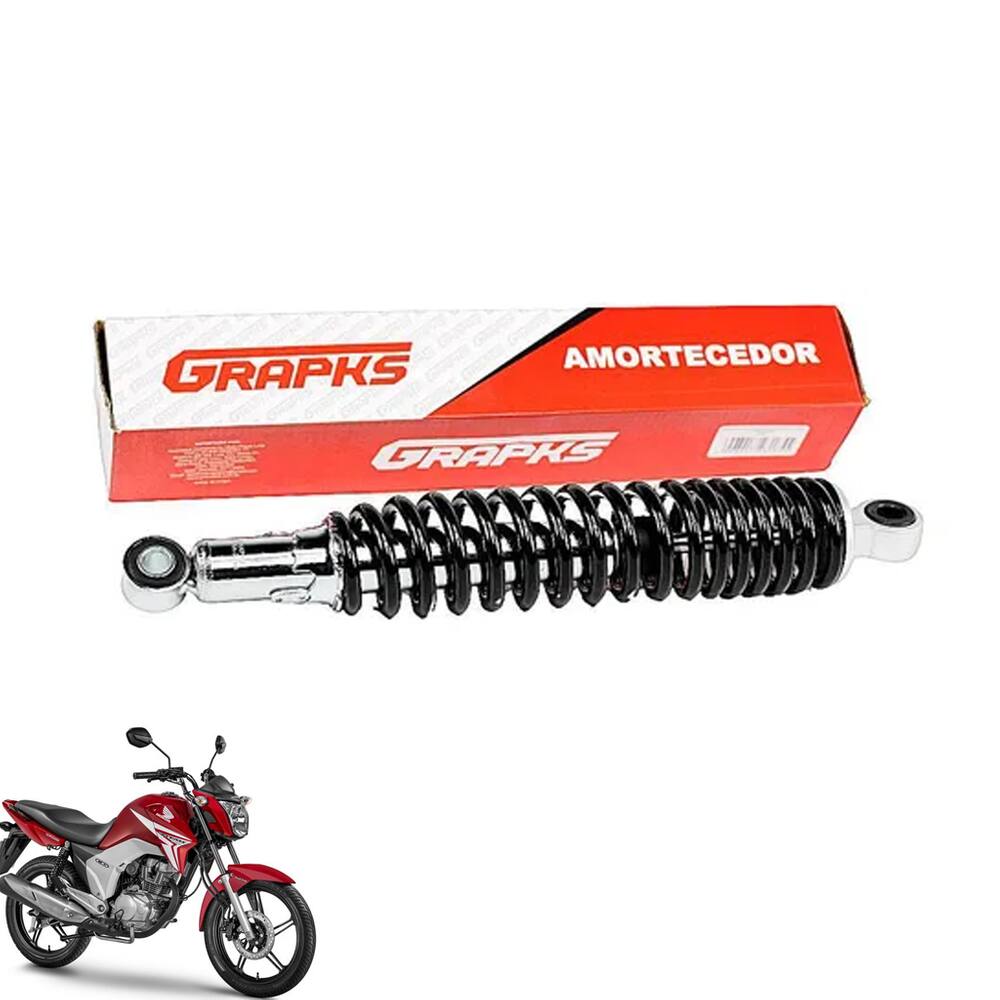 Amortecedor Com Regulagem Cg Titan 150 2004 à 2015 Grapks