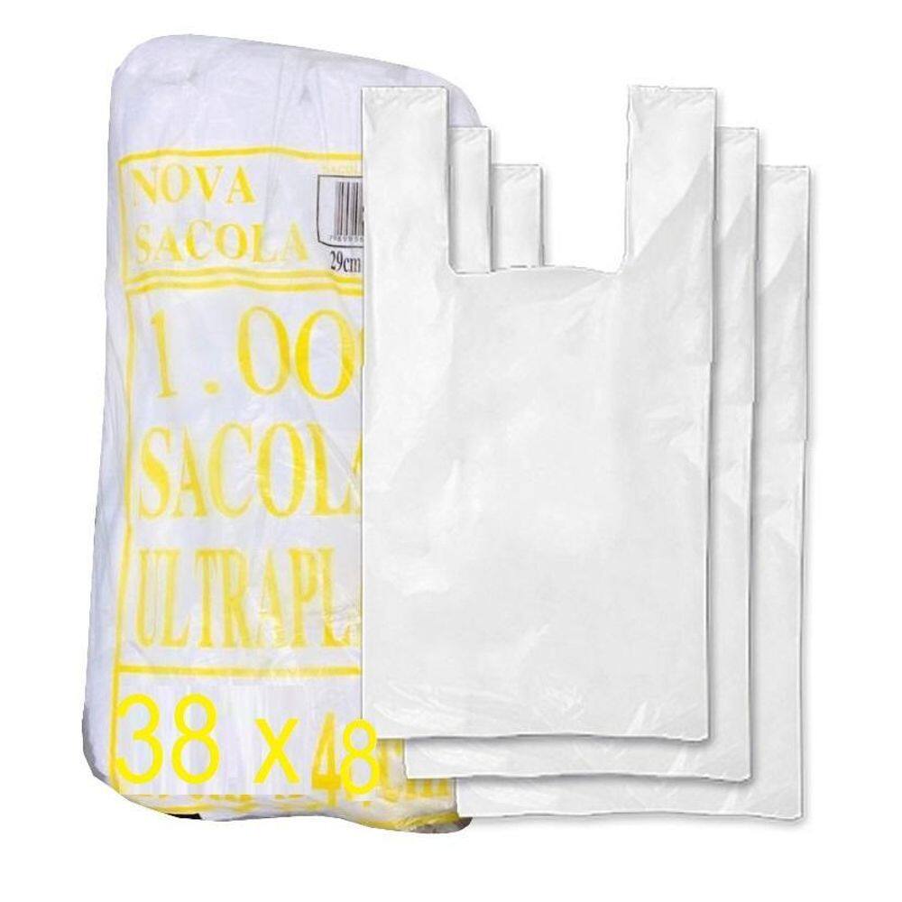 Sacola Plástica Branca 38X48Cm Altaplast C/5000 5Pct