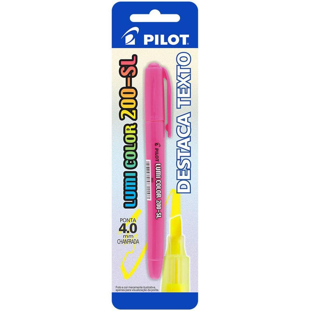 Caneta Marca Texto Lumicolor 200-Sl Rosa