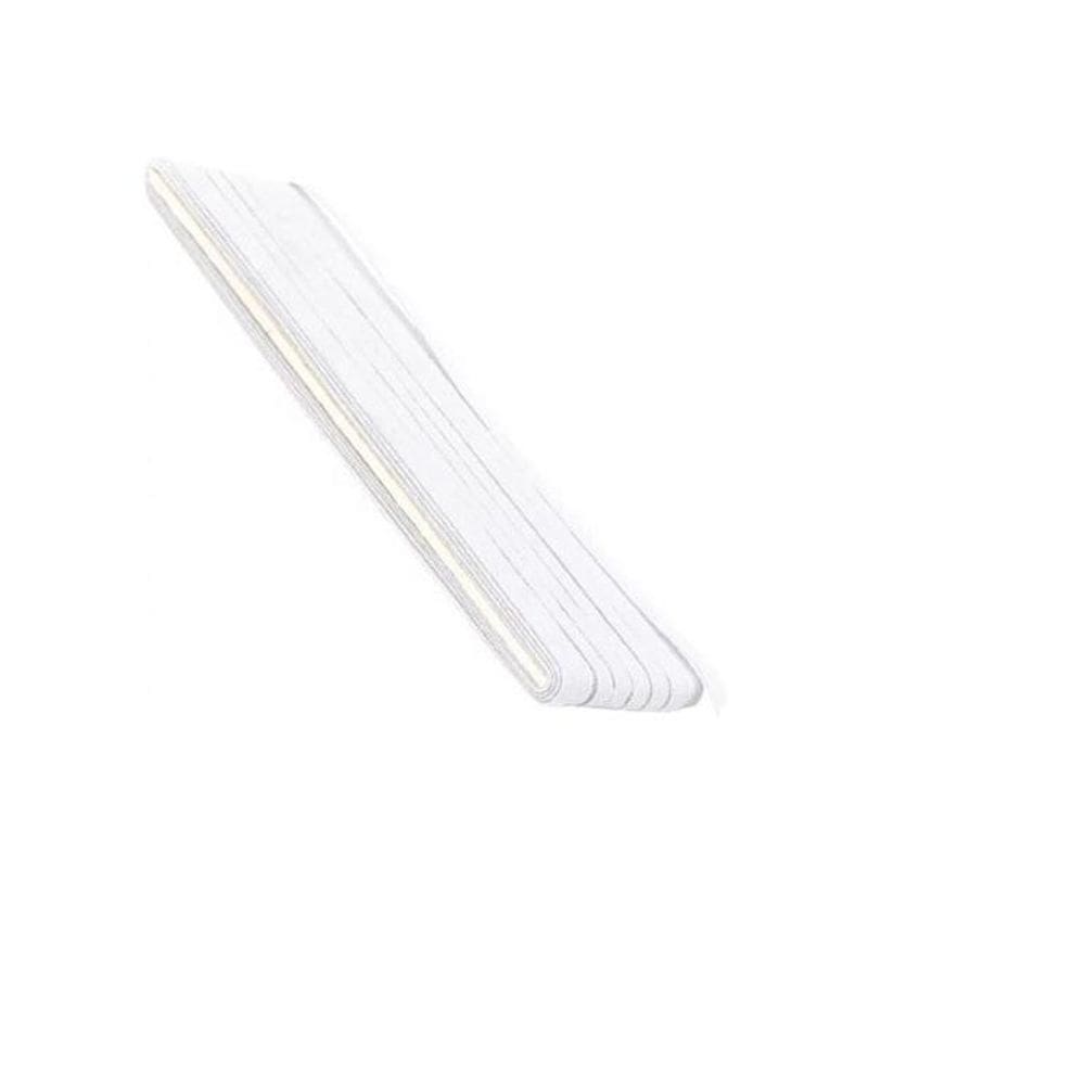 Elástico De Costura Branco N10Mm Largura Peça 10M