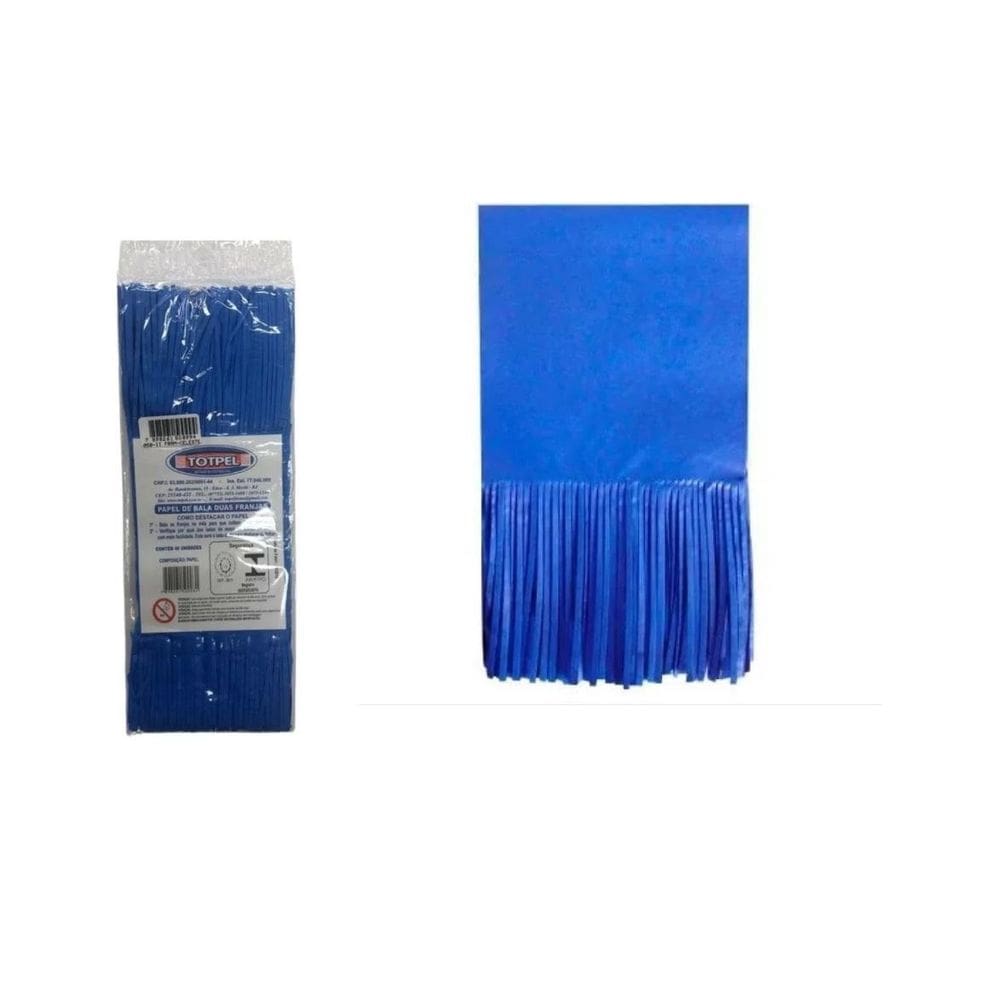 Kit Papel Seda Amarelo Para Embalar Bala De Coco 48 Unidades