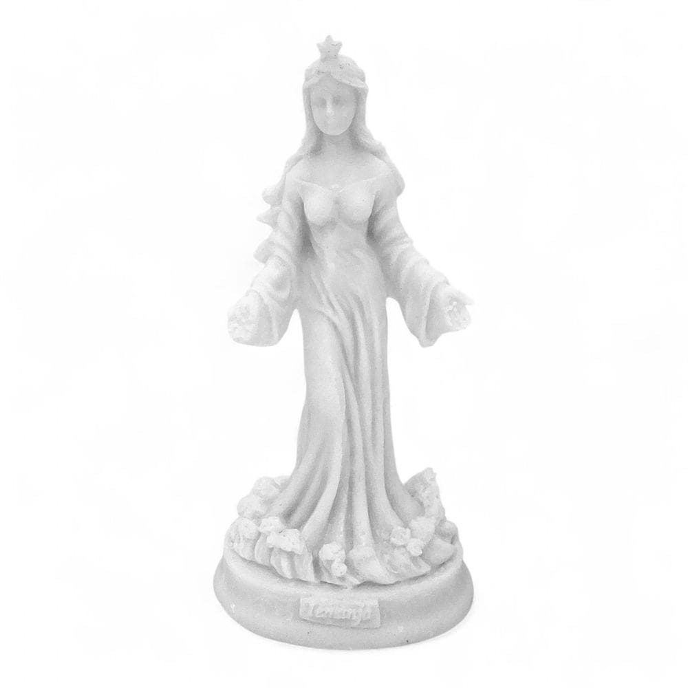 Imagem Pó de Mármore Iemanjá Rainha do Mar Proteção 13 cm