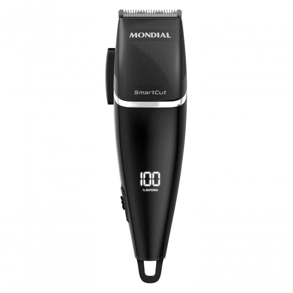 Cortador De Cabelos Mondial Smartcut Preto CR-11 Bivolt