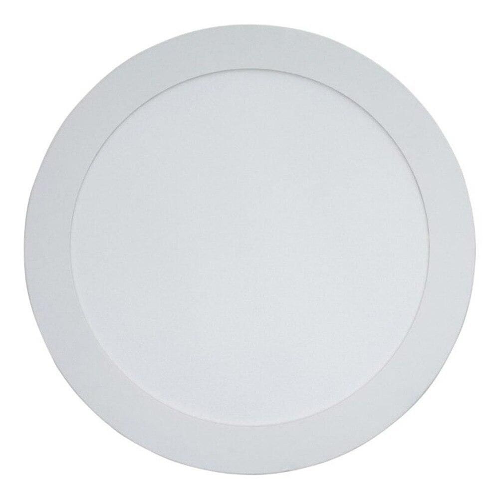 Painel Plafon LED de Sobrepor 21,9 cm Modaza Redondo 18W, Branco 6500K