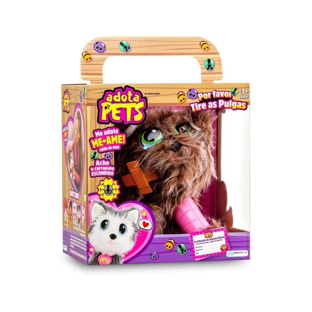 Adota Pets Com Acessórios Indicado Para +3 Anos Multikids Personagem:scott