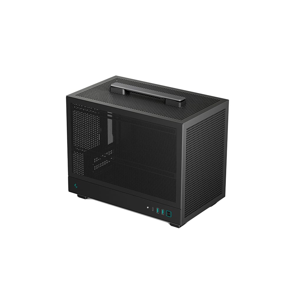 Gabinete Gamer DeepCool CH160 Mesh Mini ITX Preto
